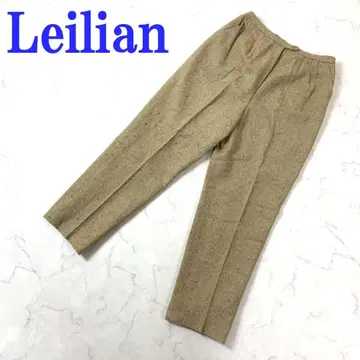 Leilian 레리안 슬랙스 베이지 XL 울 C4416