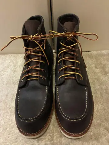 Hawkins 워크 부츠 다크 브라운 가죽 27.5 RED WING