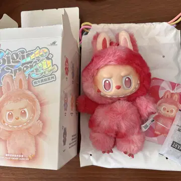 LABUBU 라부부 에너지 러브 LOVE 레드 팝마트