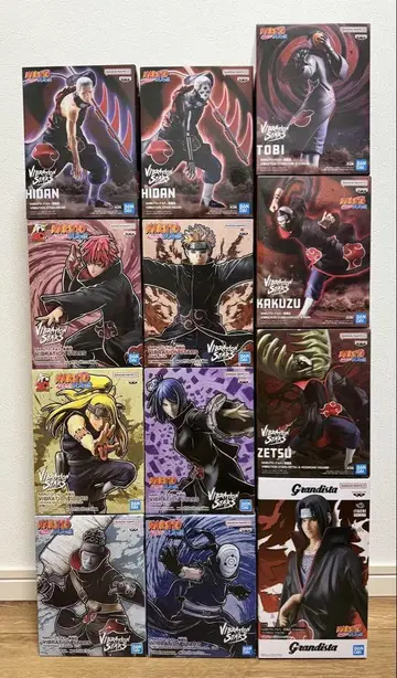 NARUTO 아카츠키 피규어 미개봉 새상품 세트