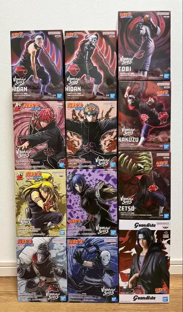 NARUTO 아카츠키 피규어 미개봉 새상품 세트