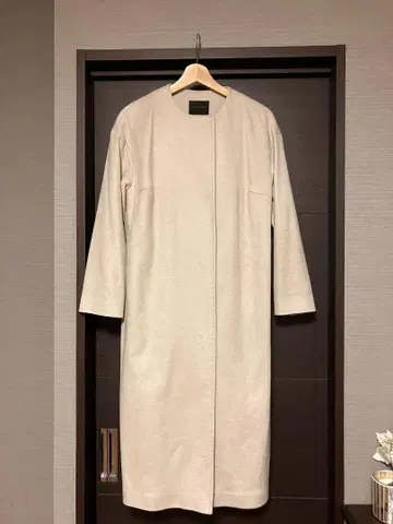 투모로우랜드 캐시미어100 노카라 코트