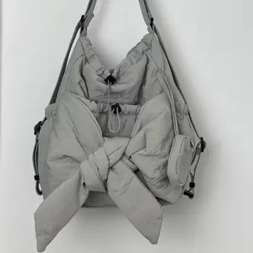 토트백 여성용 숄더 대용량 경량 나일론 그레이 마더스