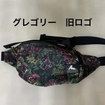 그레고리 정원 태피스트리 바디백 구형 로고
