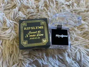 RIPSLYME 크리스마스 라이브 2010 한정판 반지