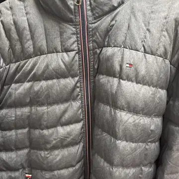 TOMMY HILFIGER 라이트 다운 자켓 그레이