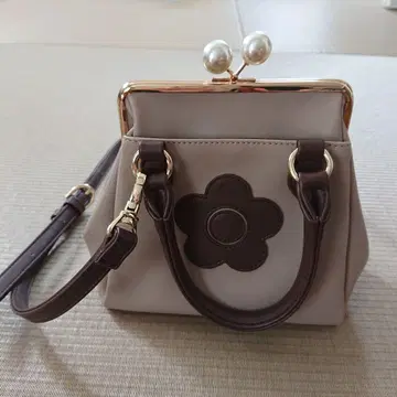 MARY QUANT 숄더 가마구치 백