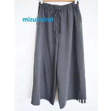 mizuiroind 팬츠 M 사이즈 차콜 그레이 58652