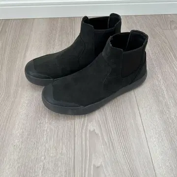 블랙 사이드 고어 부츠 25cm