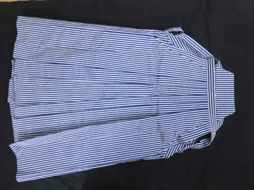 화학 섬유 마노리 하카마 끈 길이 약 87cm 스트라이프