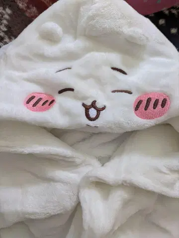 치이카와 (먼작귀) 착용 담요 새상품급