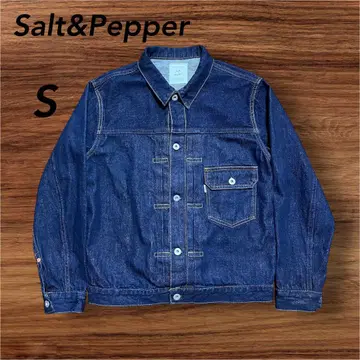 Salt&Pepper 솔트앤페퍼 1st 데님 자켓 T 백 S