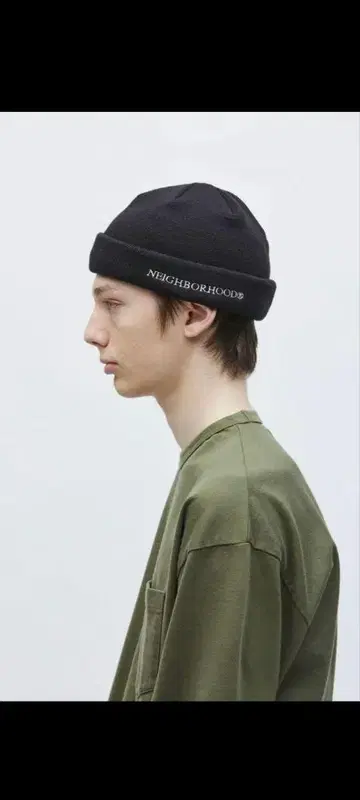 새상품 NEIGHBORHOOD BEANIE MINI 카프 비니 블랙