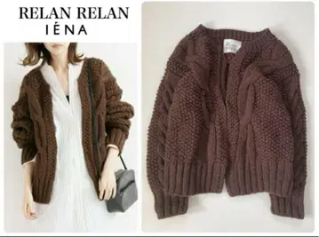 이에나 RELAN RELAN 리란리란 핸드 니트 가디건