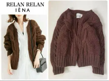 이에나 RELAN RELAN 리란리란 핸드 니트 가디건