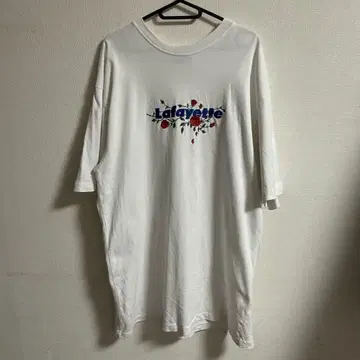 Lafayette 자수 로고 오버 사이즈 T셔츠 XL