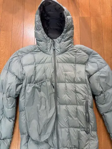 montbell 네쥬 다운 후드티 스카이블루 M