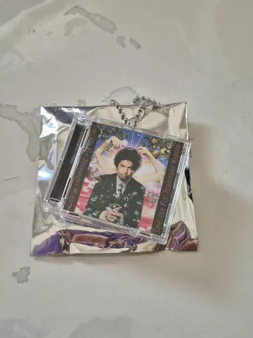 쿠보타 토시노부 CD 앨범 키링 TIMELESS FLY 미사용