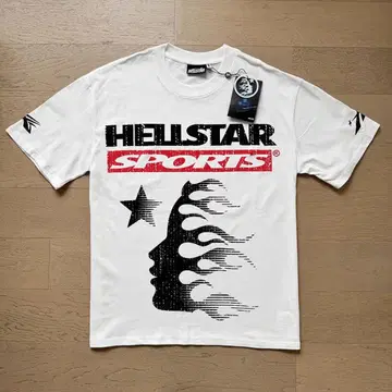 HELLSTAR SPORTS 티셔츠 화이트