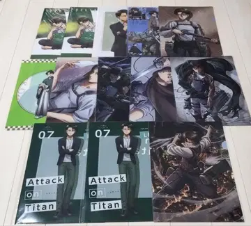 진격의 거인 리바이 클리어 파일 13장 세트