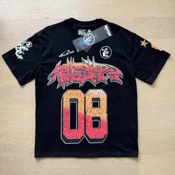 HELLSTAR T셔츠 08 블랙