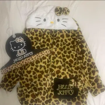 레오파드 무늬 키티 인형옷