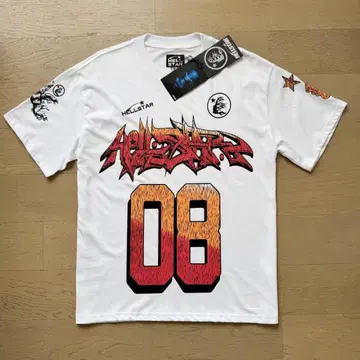 HellStar 그래픽 T셔츠 사이즈 L