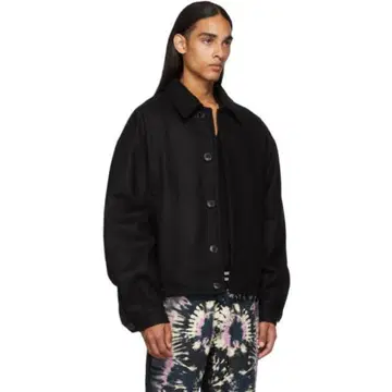 Dries van noten 19AW 박스 실루엣 블루종