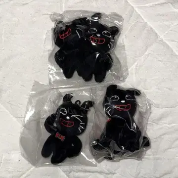 키요 고양이 마스코트 키링 3종 세트
