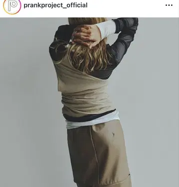 PRANK PROJECT 시스루 레이어드 상의 3개 세트