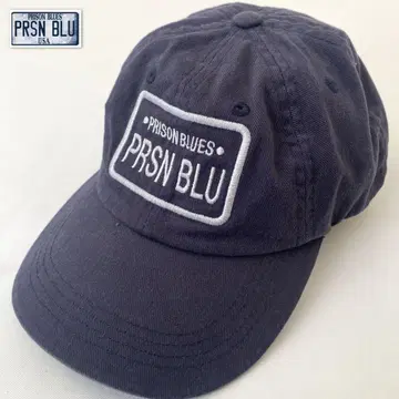 당일 발송 팔로우 할인 PRSN BLU CAP 프리즌 블루스 모자 네이비
