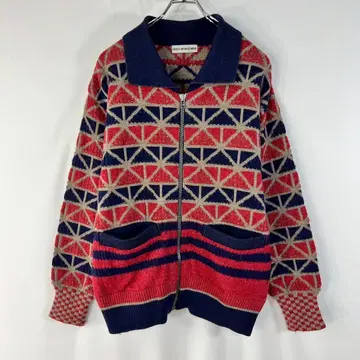 90s ISSEY MIYAKE archive knit zip jacket