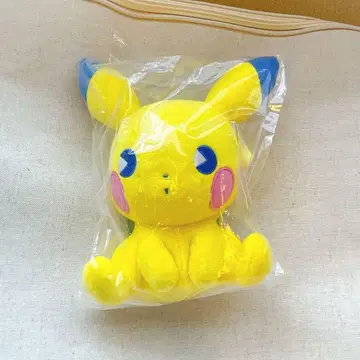 포켓몬 센터 한정판 사이코 소다 피카츄 봉제 인형