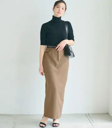 HARUKA DESIGN 백 슬릿 하이웨스트 타이트 스커트 M 사이즈