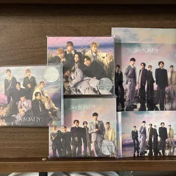 SixTONES 싱글 3개 세트 DVD 포함