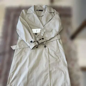 ZARA 베이지 트렌치코트 EUR S