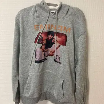 Eminem 후드 부착 후드티 그레이