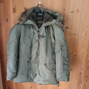 Alpha Industries 밀리터리 자켓 M 올리브 그린