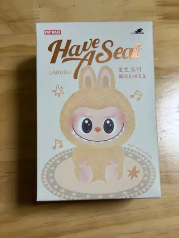 POP MART LABUBU Have A Seat 라부부 미개봉 정품