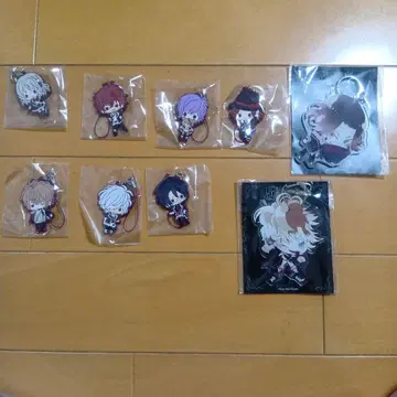 디아볼릭 러버즈 아크릴 키링 2개 러버 스트랩 7개