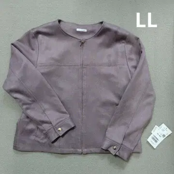 GLACIER 노카라 스웨이드 블루종 스모키 핑크 LL