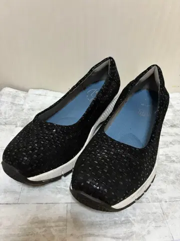 핏핏 웨지솔 펌프스 24cm 블랙