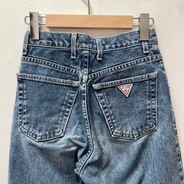 GUESS 빈티지 여성용 청바지 데님 진