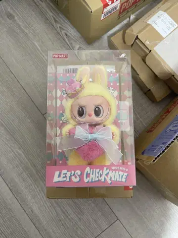[정품] LET'S CHECKMATE 체크메이트 라부부 LABUBU