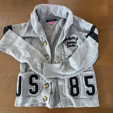 TOMMY 그레이 가디건 M