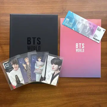 BTS WORLD OST 트레이딩 카드 포함