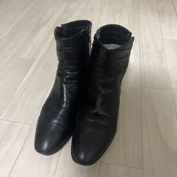 Florsheim 램 가죽 힐 부츠 이탈리아제