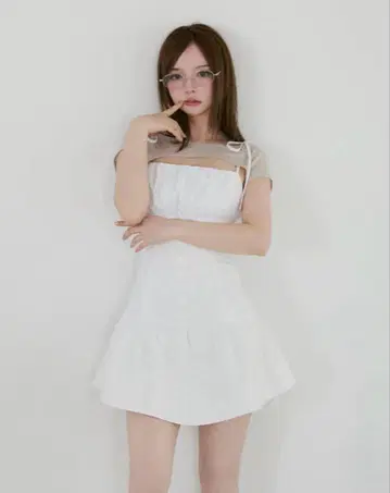 andmary 산드라 레이스 드레스