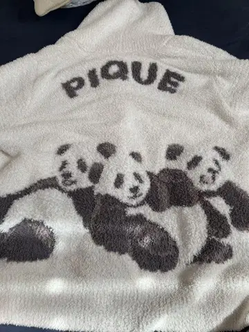 GELATO PIQUE 팬더 무늬 룸웨어 가디건