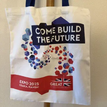 오사카 간사이 만박 EXPO2025 영국관 토트백 회장 한정판
